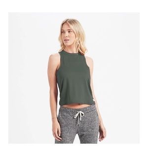 VUORI Energy Tank Top Olive Green XS